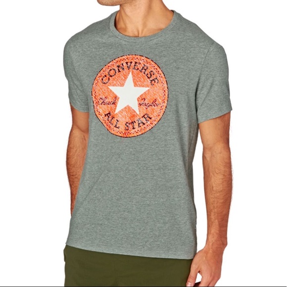 Chuck taylor t shirt orange Clearance